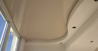 Натяжной потолок на балкон Электросталь, цена 6336 руб.